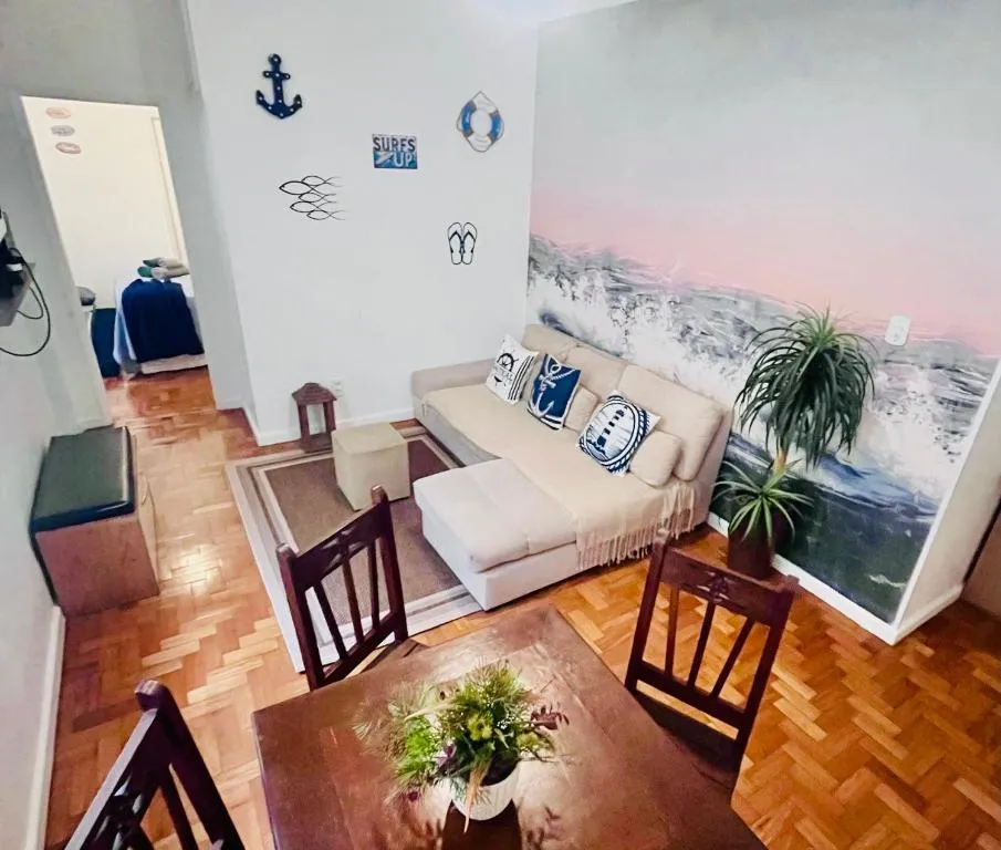 Riosouth Apartaments - Quase Pe Na Areia! Quarto E Sala Estiloso E Privativo, A 1 Min Da Praia De Copacabana