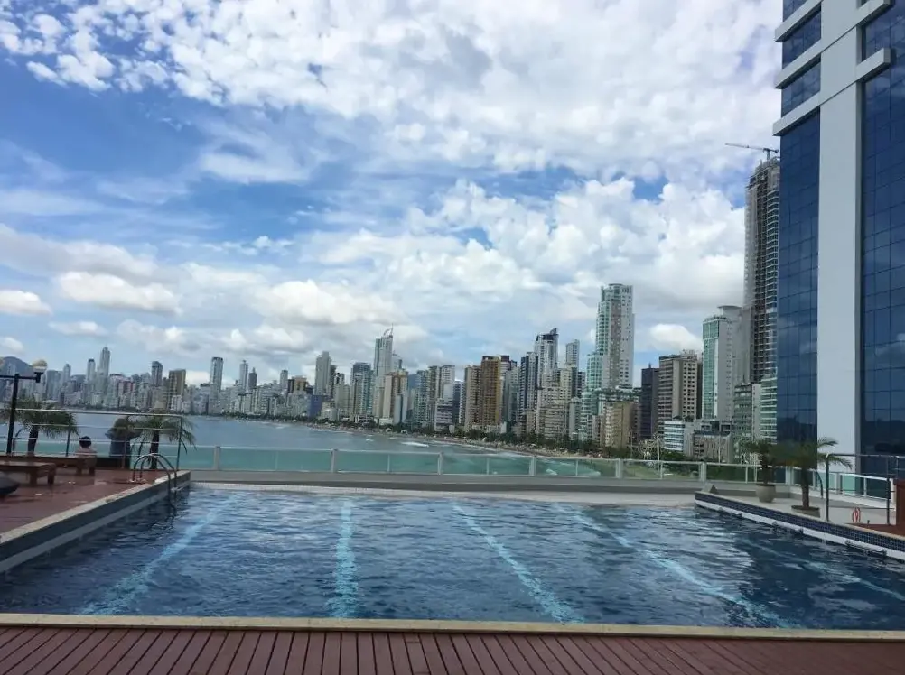 Apartamento Frente Mar Com Vista Fantástica