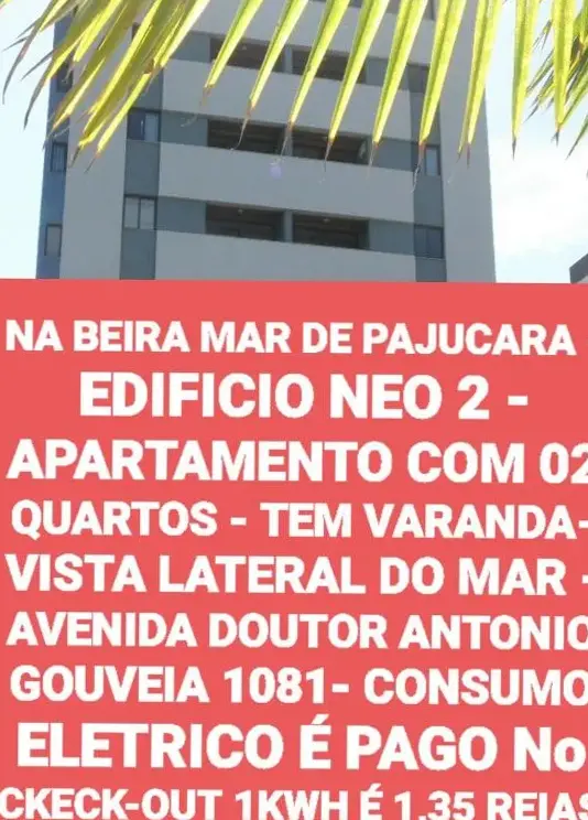 Na Beira Mar De Pajucara - Edificio Neo 2 - Tem Varanda