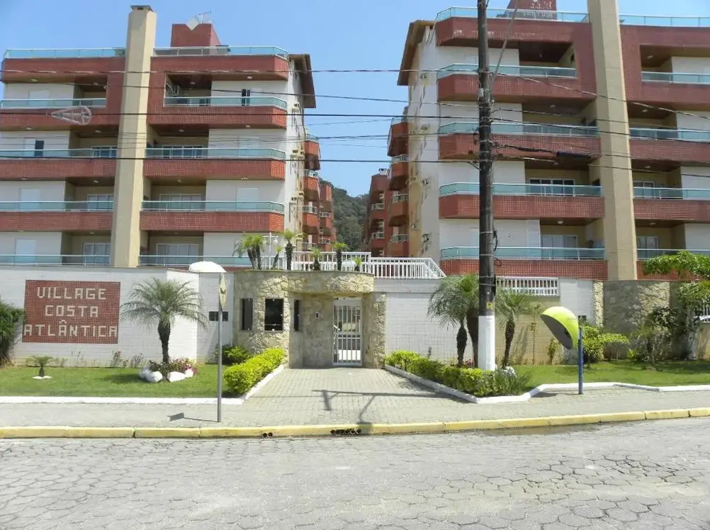 Apto 3 Quartos Condominio Costa Atlantica-pé Na Areia-em Ubatuba,sp