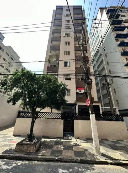 Apto 50m Da Praia Gonzaguinha São Vicente Edifício Estrela Do Mar