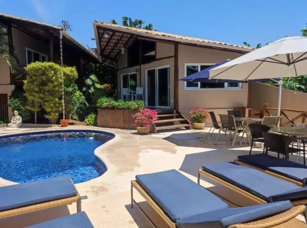 Belíssima Casa Em Ilhabela C/ Piscina