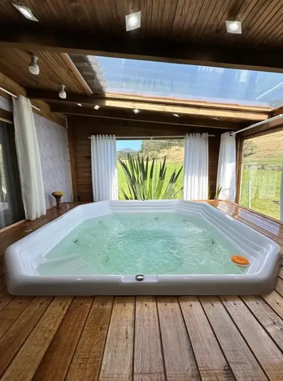 Chale Com Jacuzzi - Refuge Sunset Valley