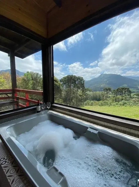 Chalés Solar Da Montanha Urubici - Com Hidromassagem