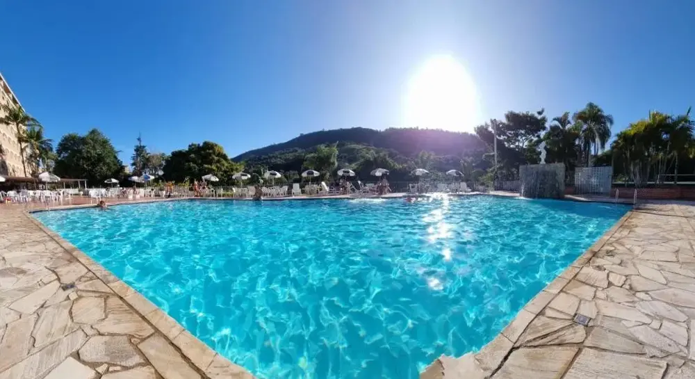 Flat 206 Hotel Cavalinho Branco (3 Piscinas, Elevador, Sauna)