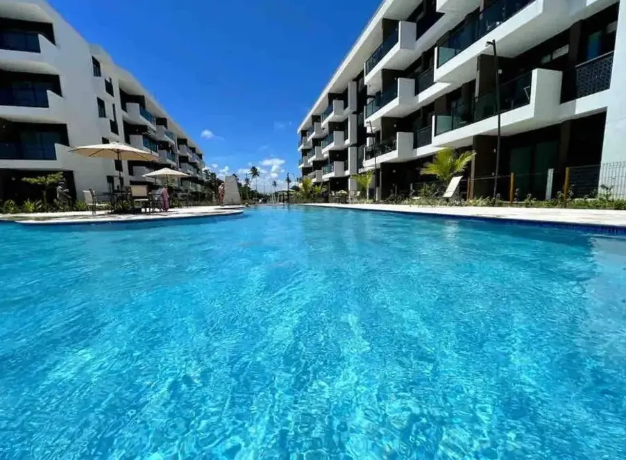 Flat Em Muro Alto Porto De Galinhas Com Piscina, Ar