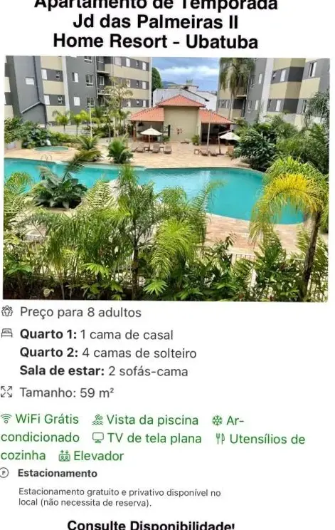 Jardim Das Palmeiras Ii Home Resort - Imperdível - Vista Piscina