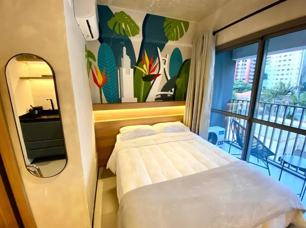 Studio 509 - Lindo Studio Ao Lado Do Metro E Shopping Com Alexa