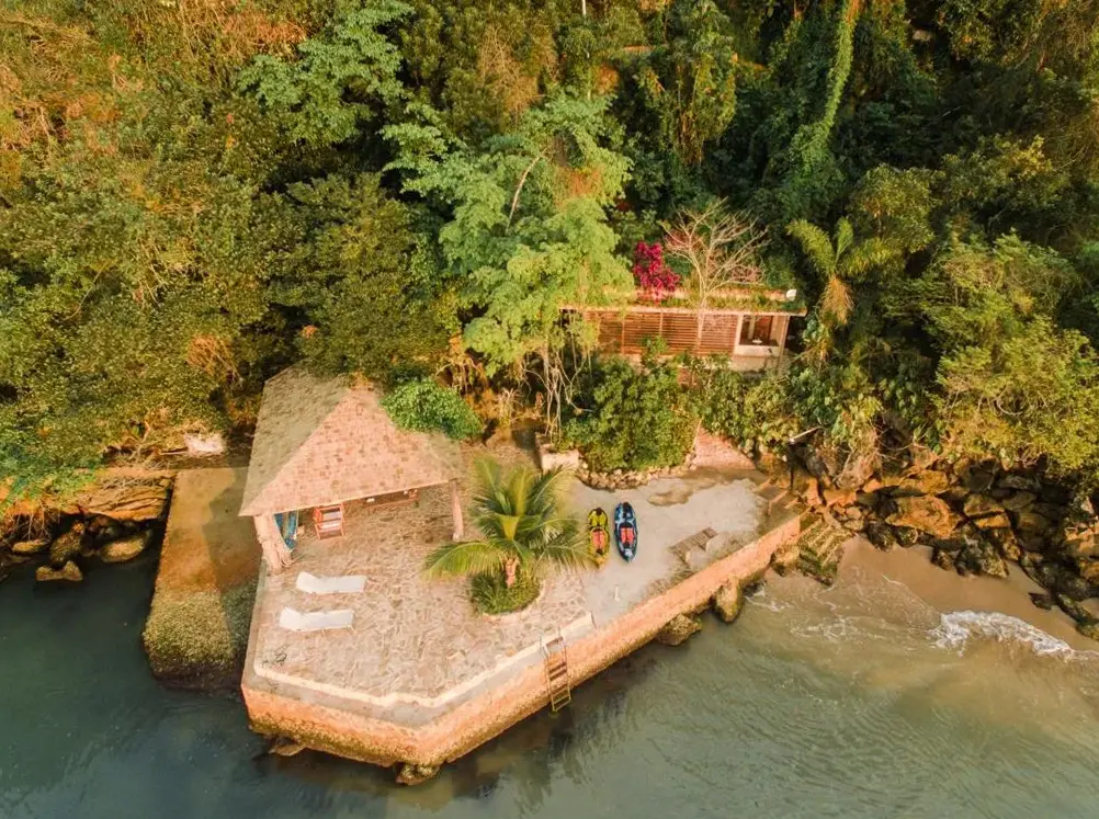 Refugio Na Frente Do Mar Em Ilha De Araujo