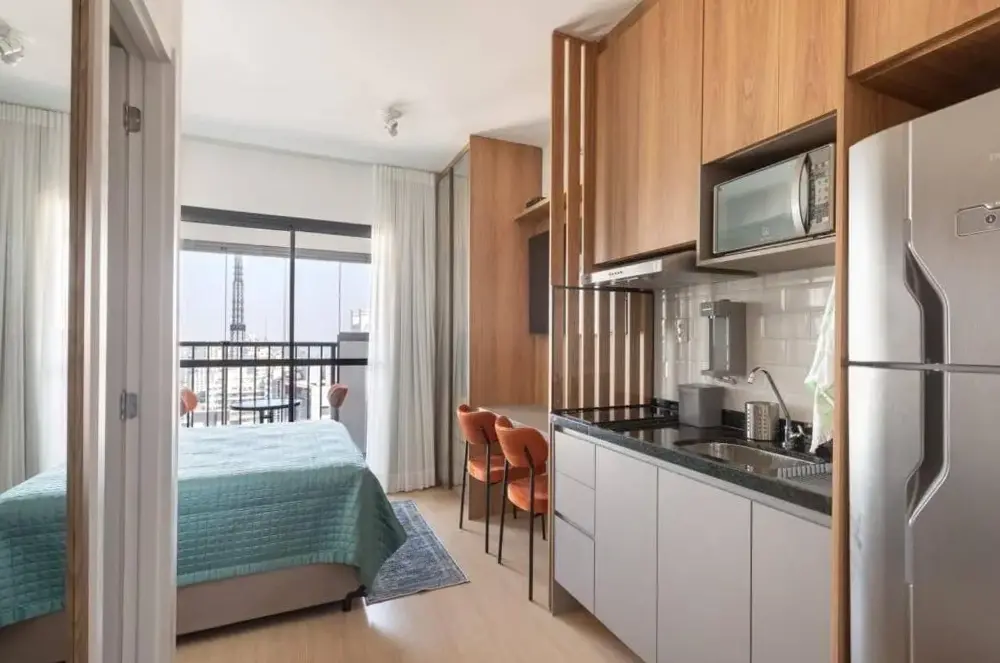 Studio Novo Próximo à Paulista, Metrô E Augusta Andar Alto Com Vista