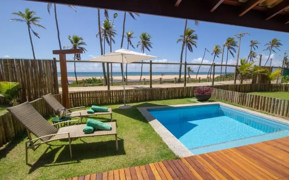 Ykutiba Imbassaí - Bangalô Com Piscina - N01