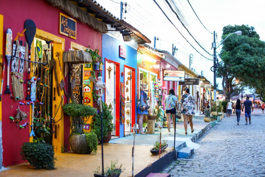 Centro histórico Arraial D'Ajuda