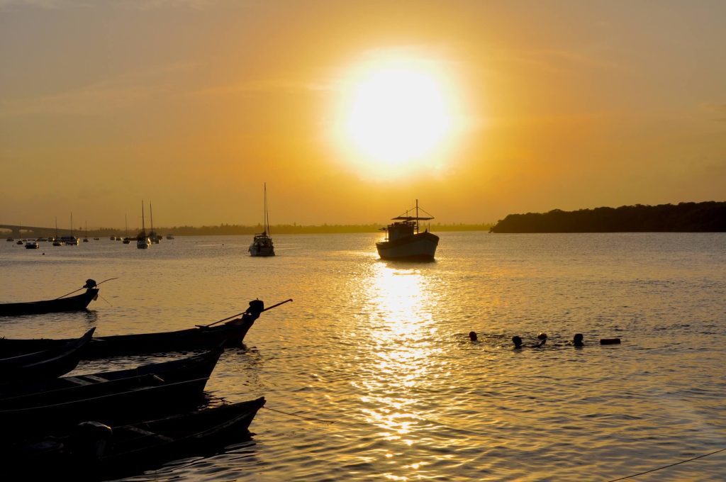 Orla do pôr do sol -Aracaju SE