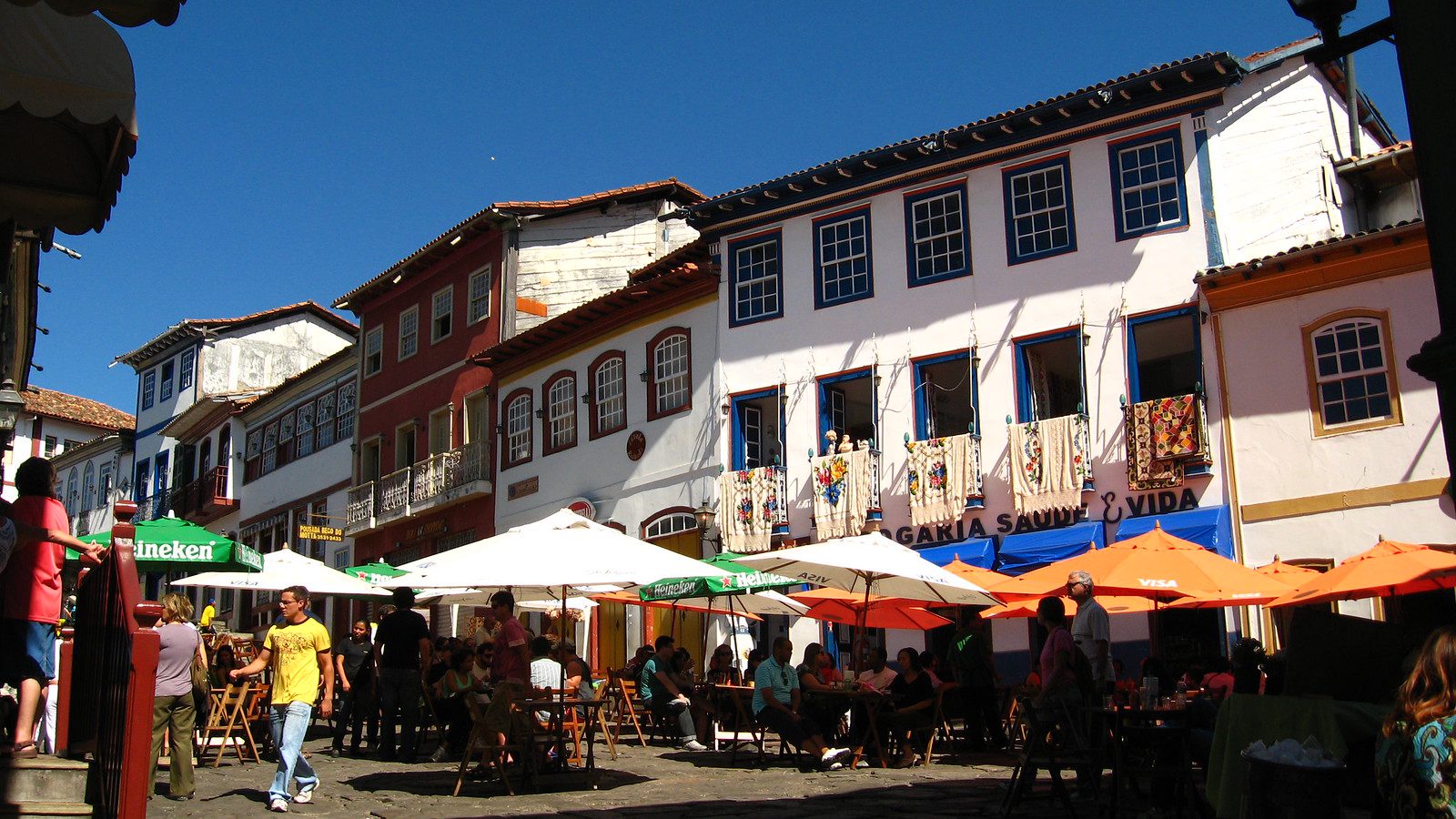 A Baiúca no Centro Histórico de Diamantina, MG.
