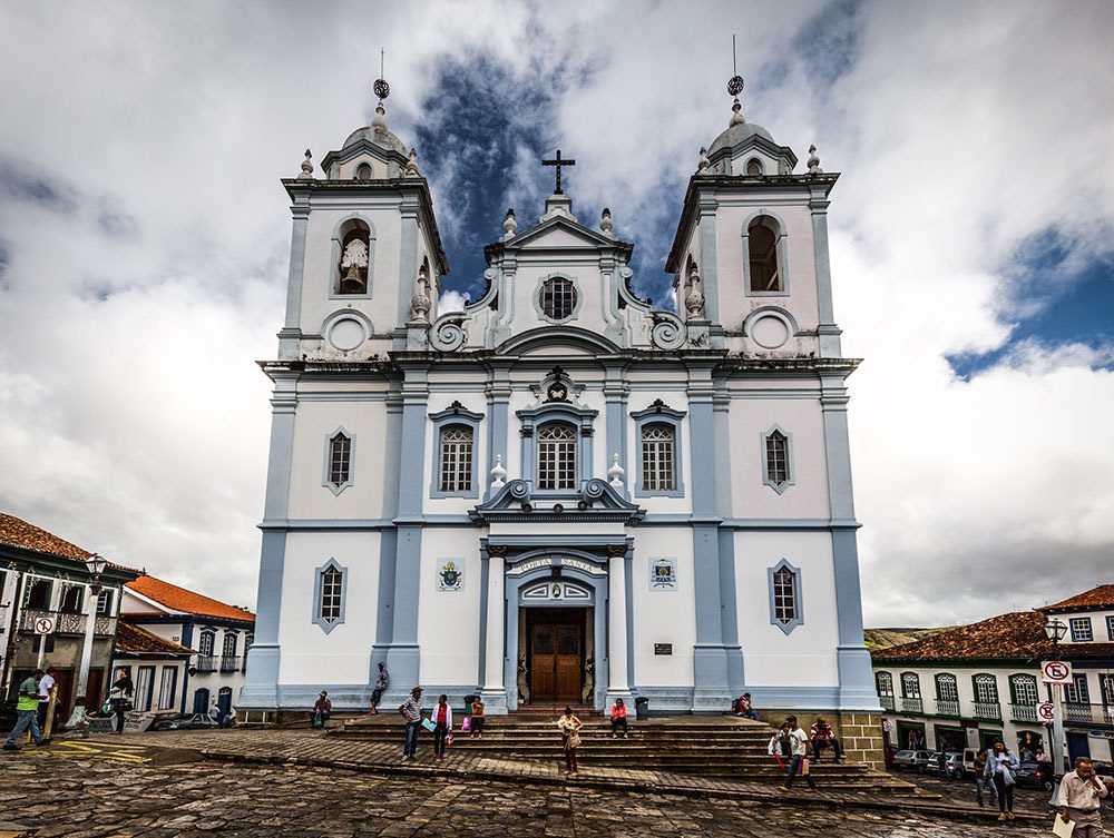 Catedral Metropolitana de Santo Antônio da Sé, em Diamantina. Fonte: Eurípedes Neto.