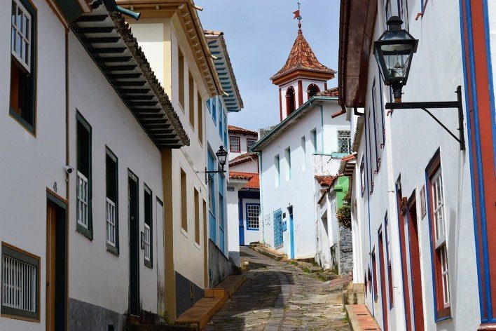 Ruas e Becos de Diamantina, MG. Fonte: Elio Morone Filho