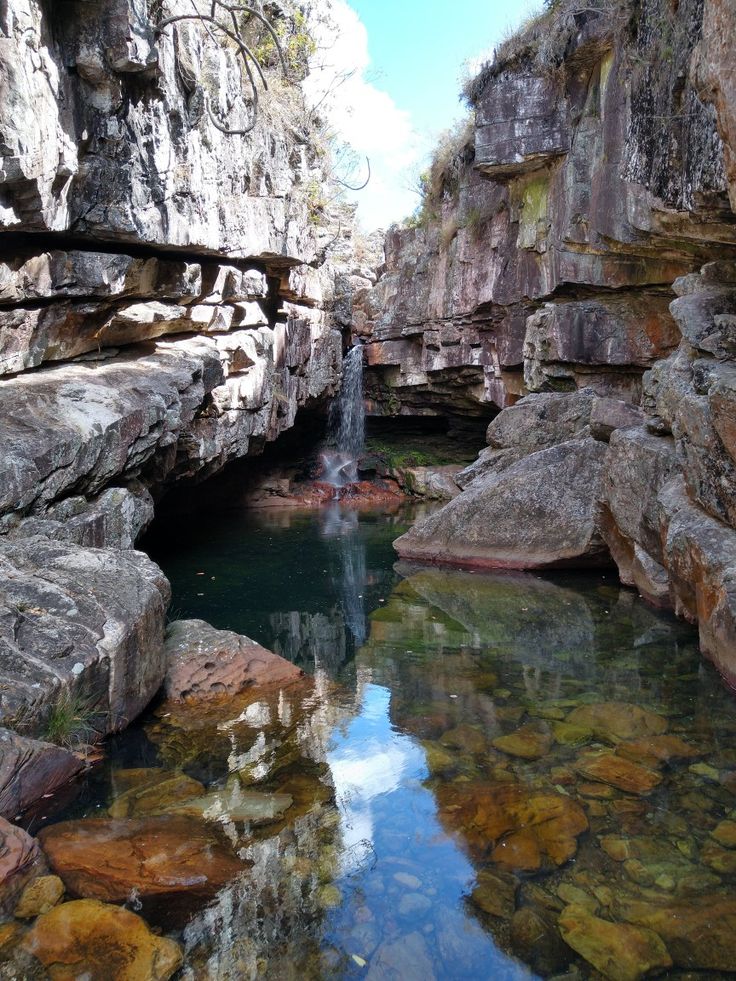 Cachoeira das Andorinhas, Diamantina, MG. Fonte: Luana Amaral.