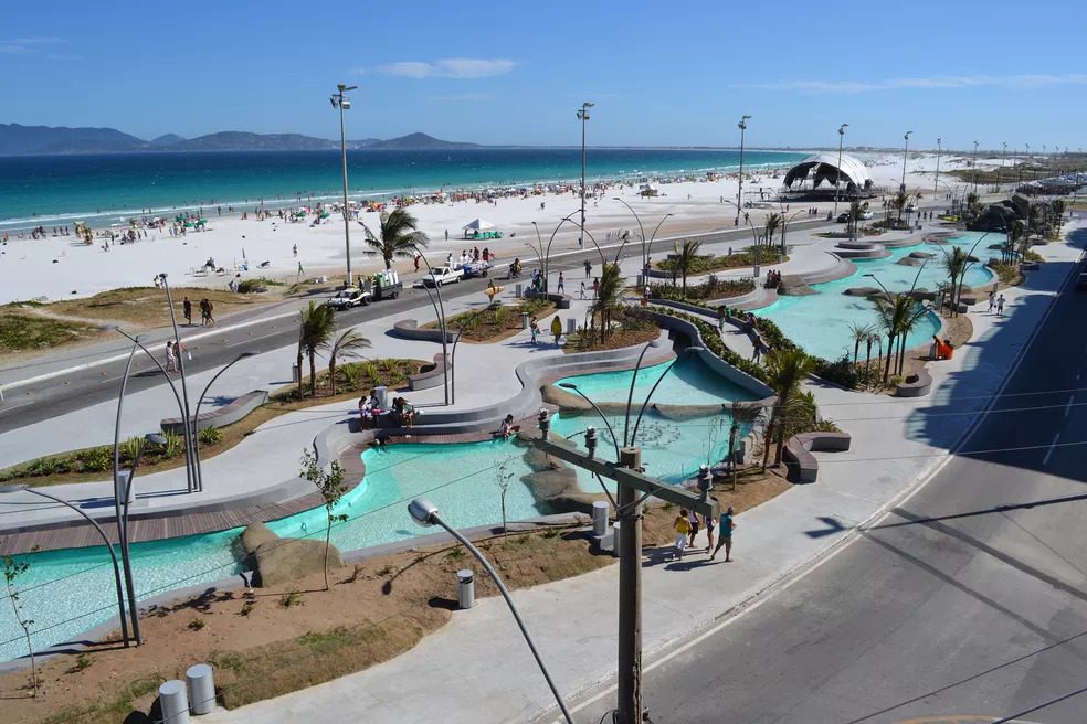 Praça das águas - Cabo Frio - Rio de Janeiro
