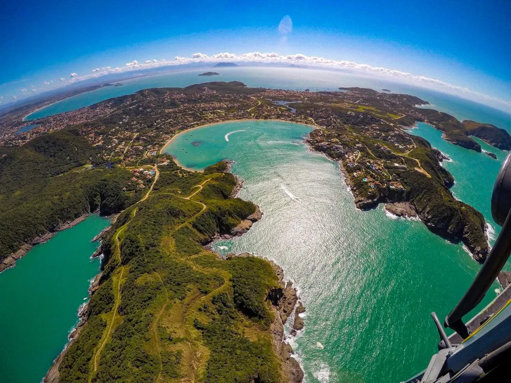 Vista Aérea de Búzios