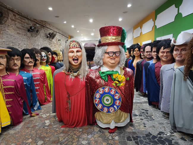 Bonecos gigantes da Embaixada dos Bonecos Gigantes - Recife