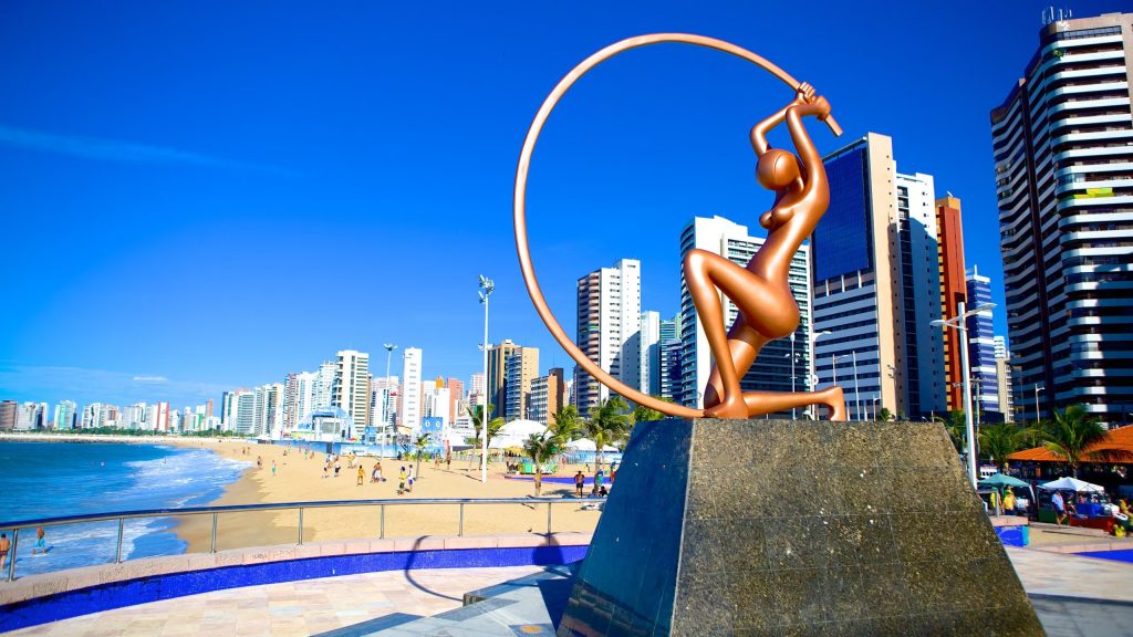 Monumento da Praia de Iracema, Fortaleza, Ceará