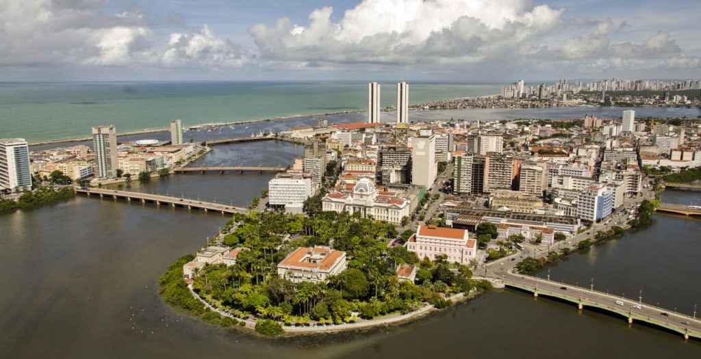 Vista aérea de Recife