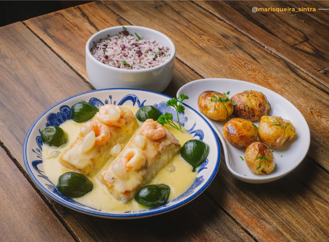 Prato do restaurante Marisqueira Sintra, em Florianópolis