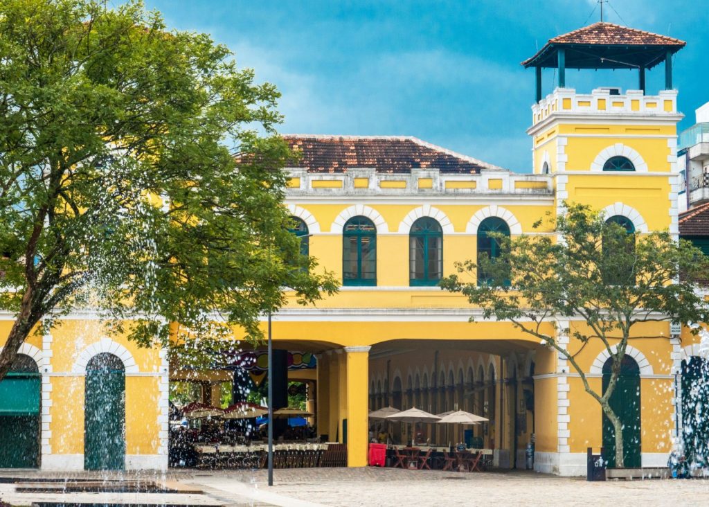 Fachada do Mercado Público, em Florianópolis