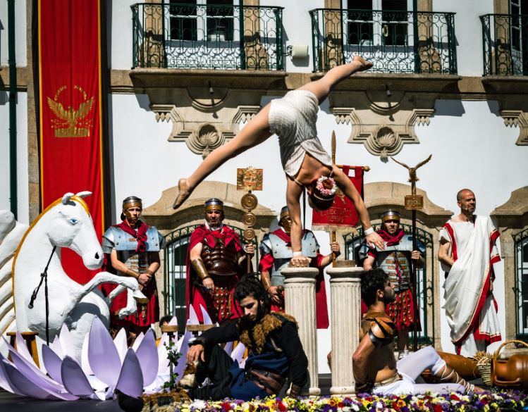 Braga Romana - espetáculo medieval na rua.