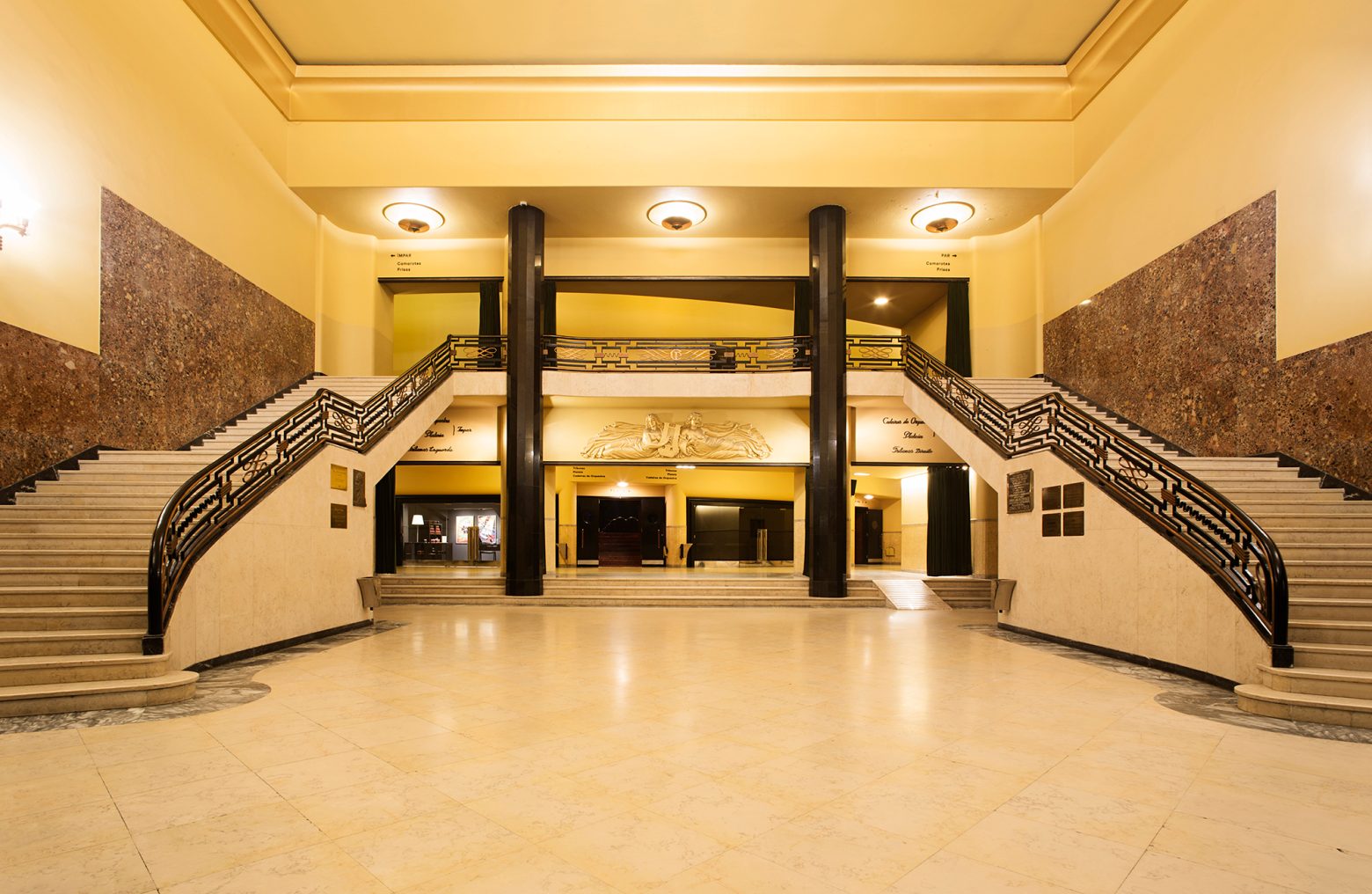 Coliseu - Foyer - Porto - Escadaria