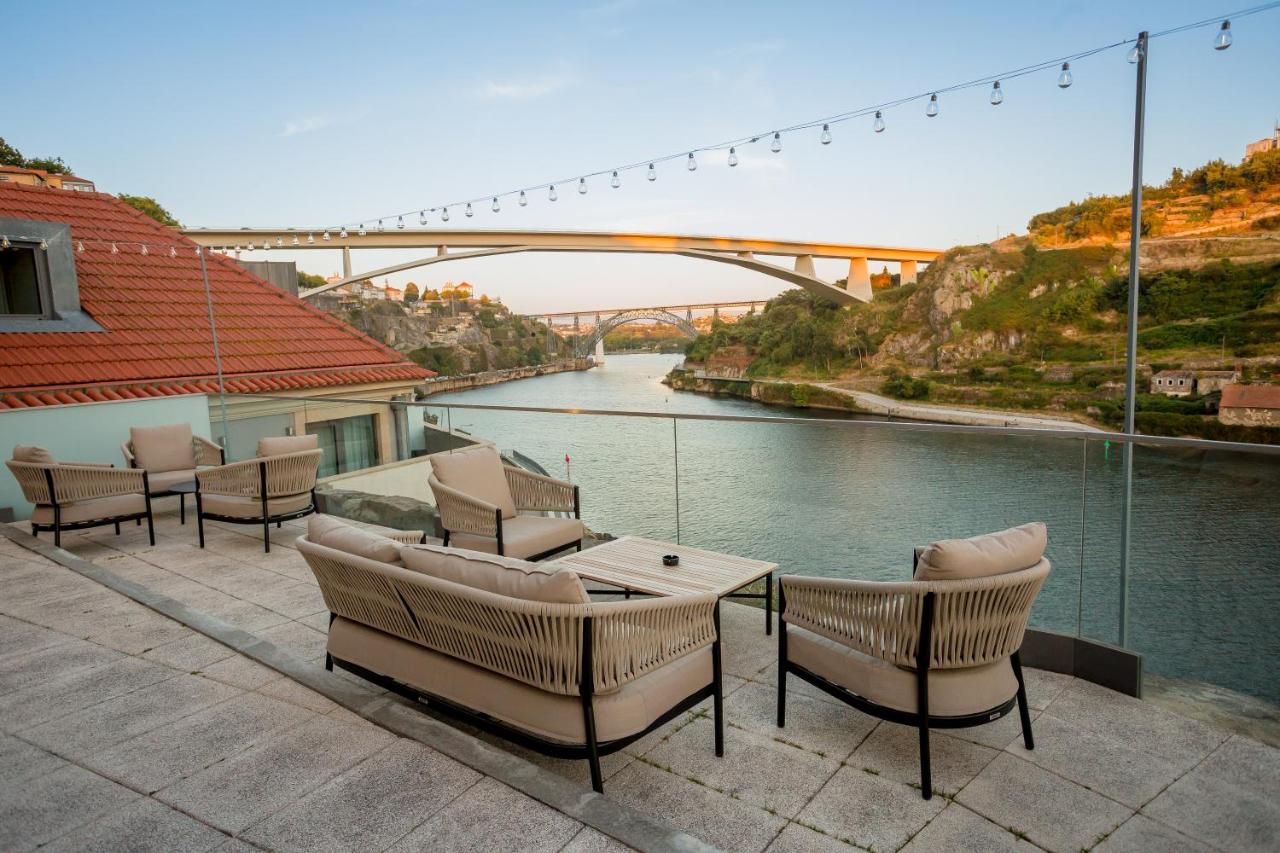 Eurostars Porto Douro - Terraço - vista para o Douro e ponte