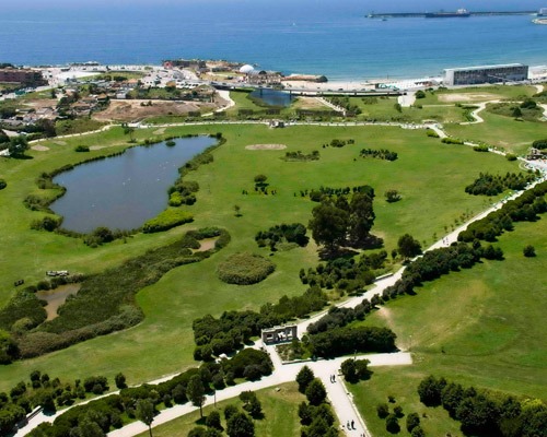 Parque da Cidade do Porto - vista aérea