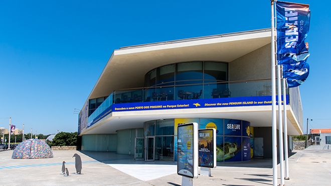 Fachada Sea Life Porto