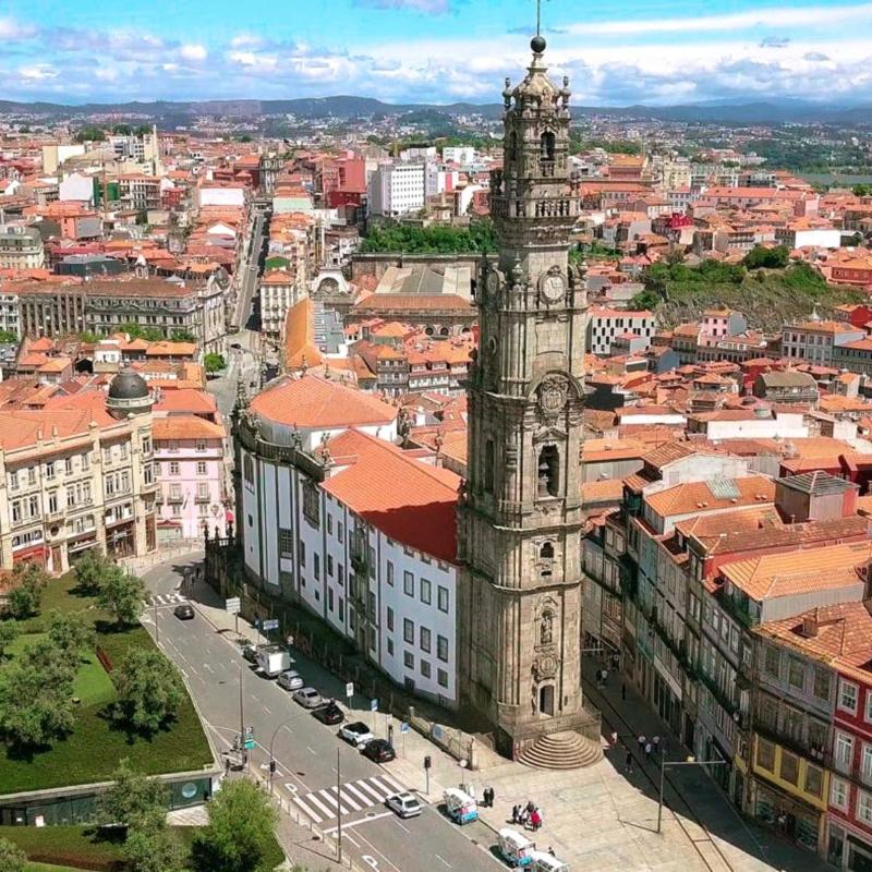 Vista de cima Torre dos Clérigos - Porto