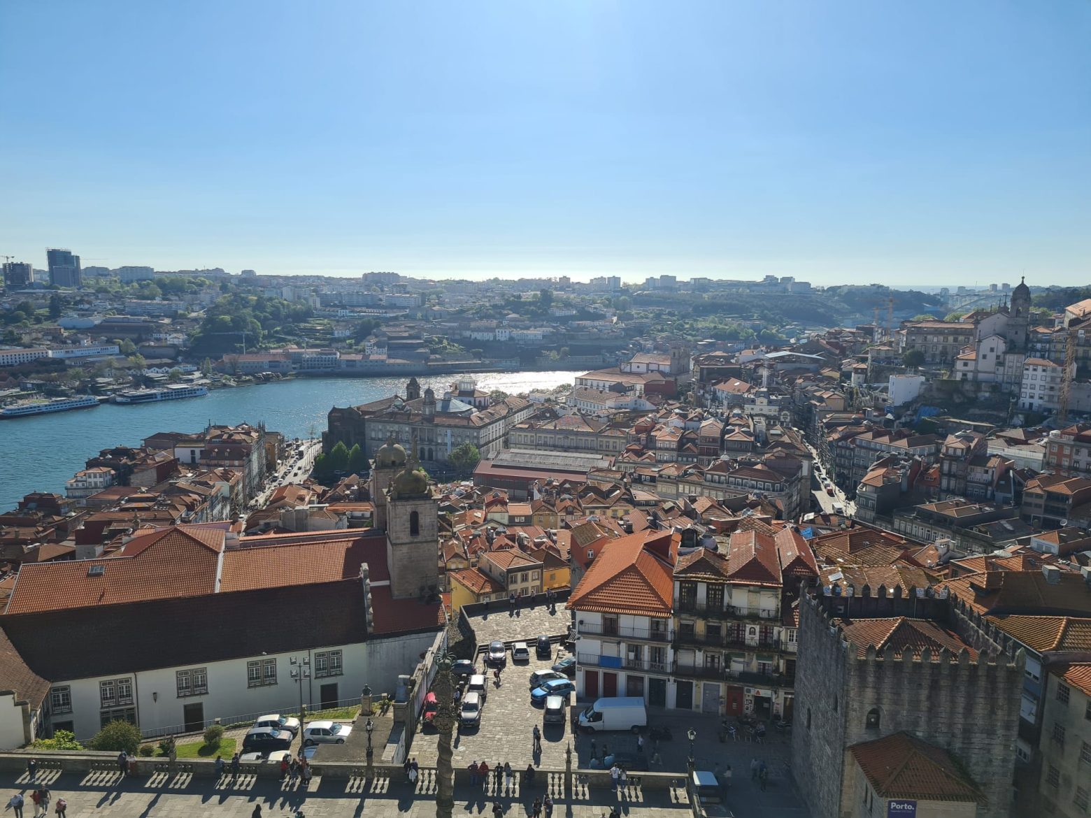 Vista da Torre da Sé do Porto