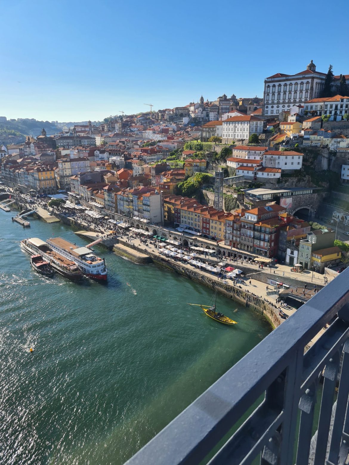Vista de cima da Ponte D.Luís I - Porto