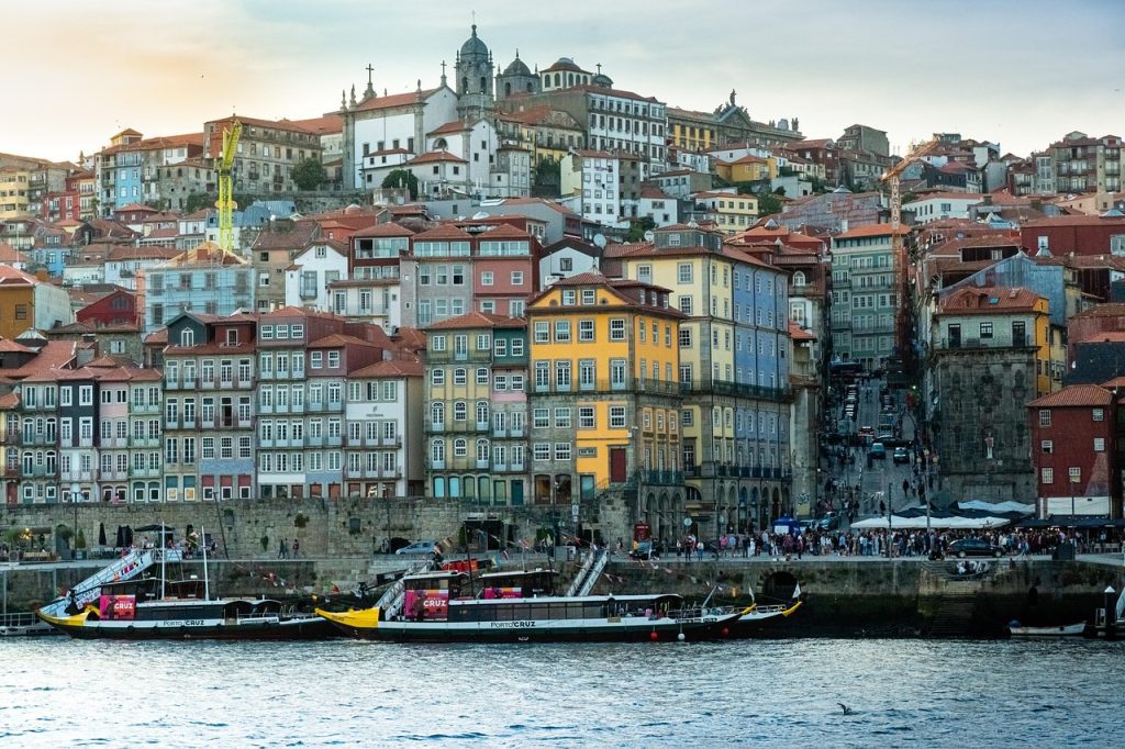 Banco de imagens. Porto