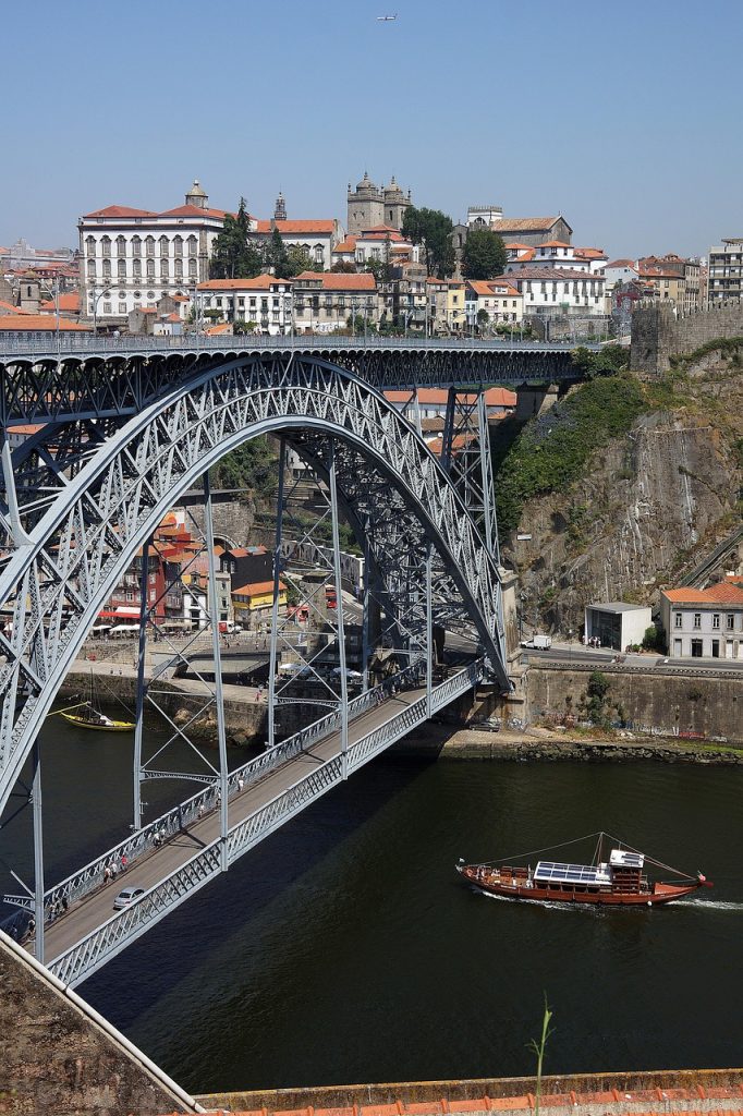 banco de imagens Ponte D. Luís I - Porto