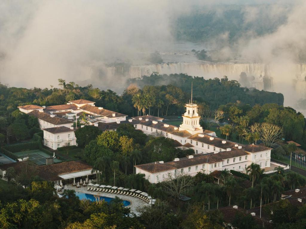 Vista aérea do Hotel das Cataratas em Foz do Iguaçu