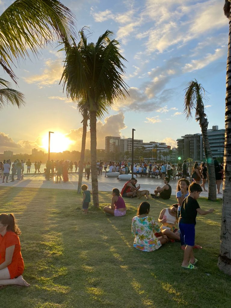 Pôr-do-Sol no Marco dos Corais - Ponta Verde - Maceió