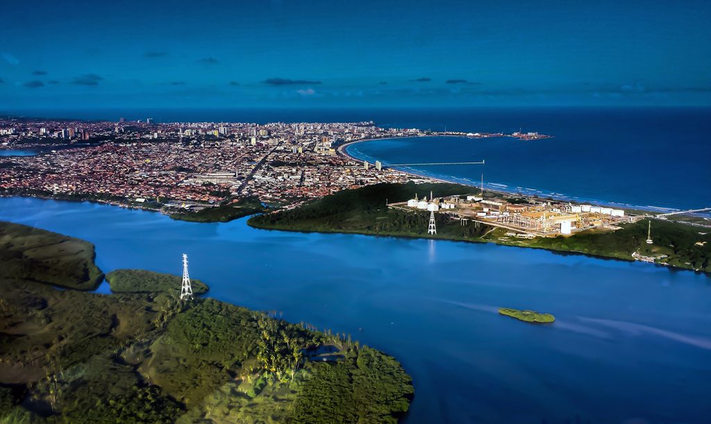 Vista aérea de Maceió