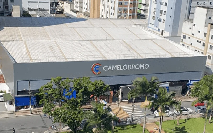 Vista aérea do Camelódromo de Balneário Camboriú