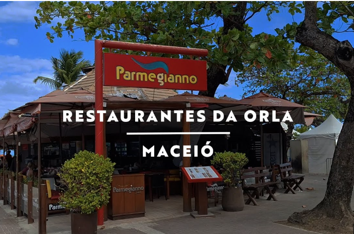 Vista de frente do Restaurante Parmegiano em Maceió, Alagoas